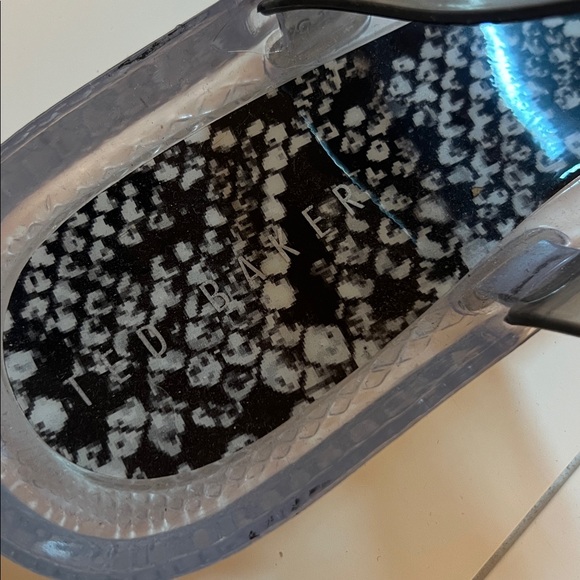 Ted Baker Snake Print Jelly Sandals - Picture 4 of 5